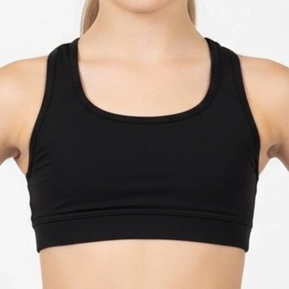 IC Capezio Girls Team Basics Racerback Bra Top‎ Black
